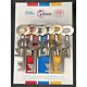 Fire Brigade Products FB11 Fire Brigade Genuine Large Silver Padlock Key Pack of 10