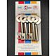 Fire Brigade Products FB11 Fire Brigade Genuine Large Silver Padlock Key Pack of 5