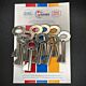 Fire Brigade Products FB14 Fire Brigade Genuine Large Yellow Padlock Key Pack of 10
