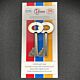 Fire Brigade Products FB14 Fire Brigade Genuine Large Yellow Padlock Key Pack of 2